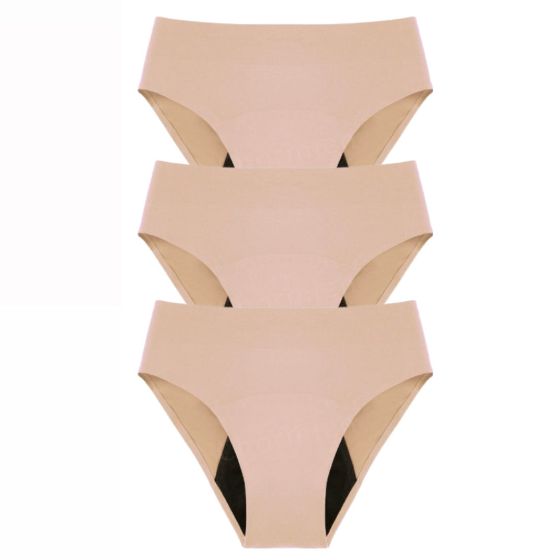 High Waist Seamless Period Underwear - Heavy 🩸🩸🩸🩸🩸 3 Pack