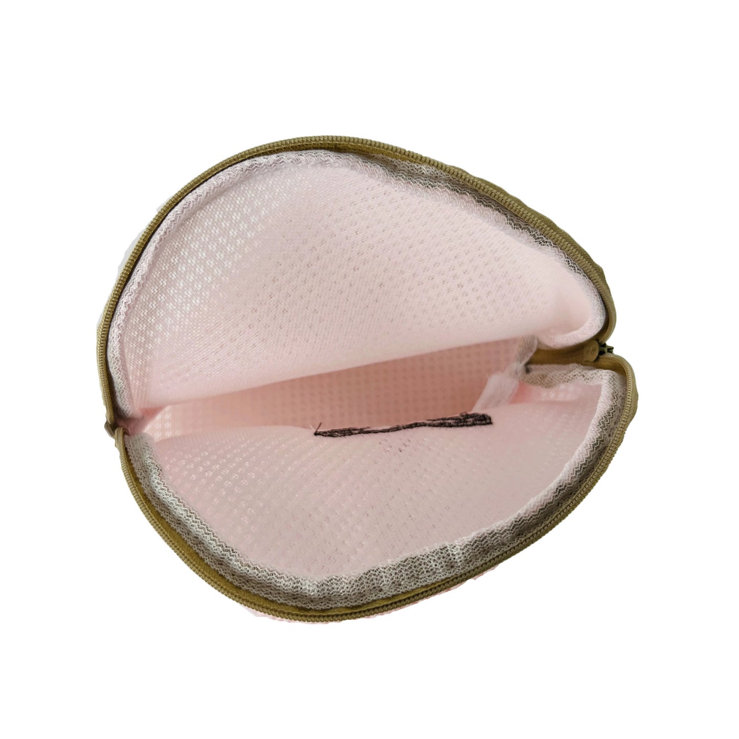 Pink Mesh Wash Bag