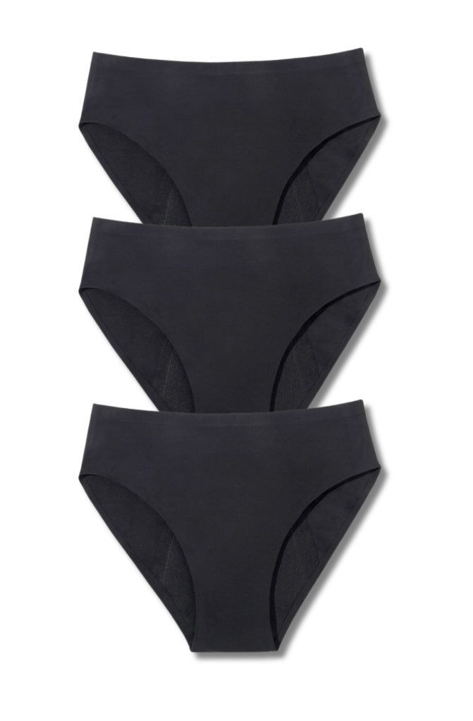 High Waist Seamless Period Underwear - Heavy 🩸🩸🩸🩸🩸 Pack of 3