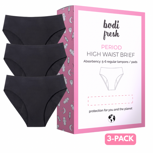 High Waist Seamless Period Underwear - Heavy 🩸🩸🩸🩸🩸 3 Pack
