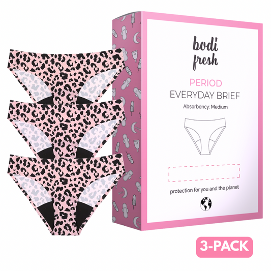 Everyday Leakproof Period Underwear - Moderate 🩸🩸🩸 3 Pack