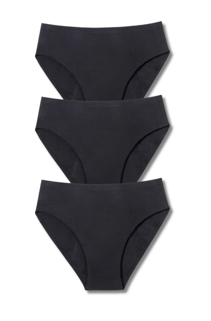 High Waist Seamless Period Underwear - Heavy 🩸🩸🩸🩸🩸 Pack of 3