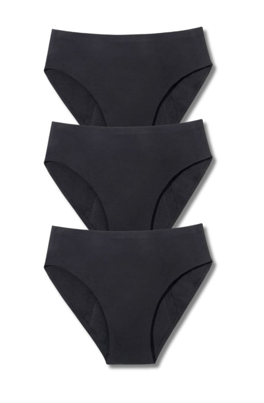 High Waist Seamless Period Underwear - Heavy 🩸🩸🩸🩸🩸 Pack of 3