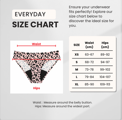 Everyday Leakproof Period Underwear - Moderate 🩸🩸🩸