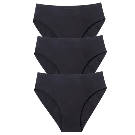 High Waist Seamless Period Underwear - Heavy 🩸🩸🩸🩸🩸 3 Pack